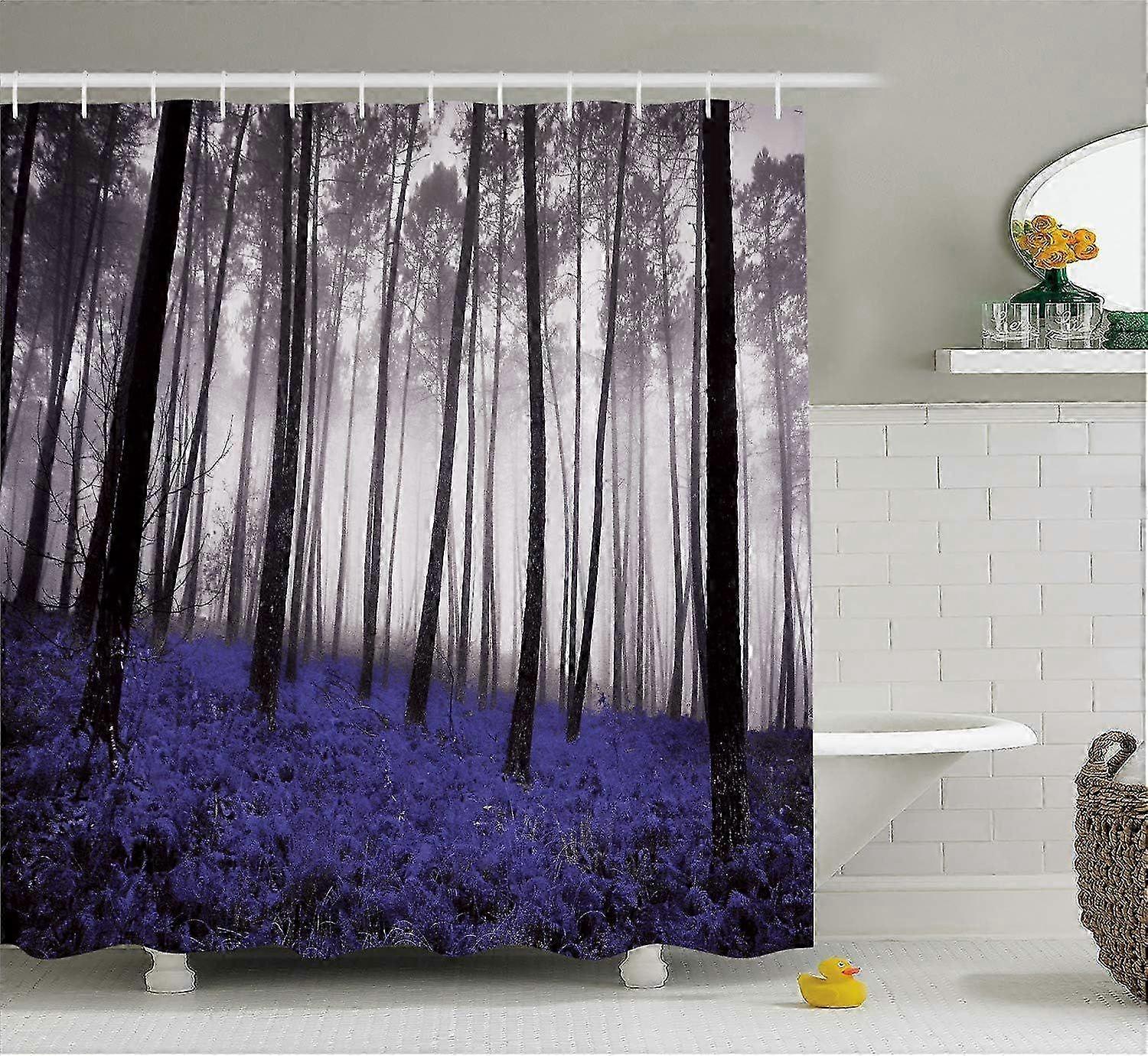 Waterproof Polyester Shower Curtain
