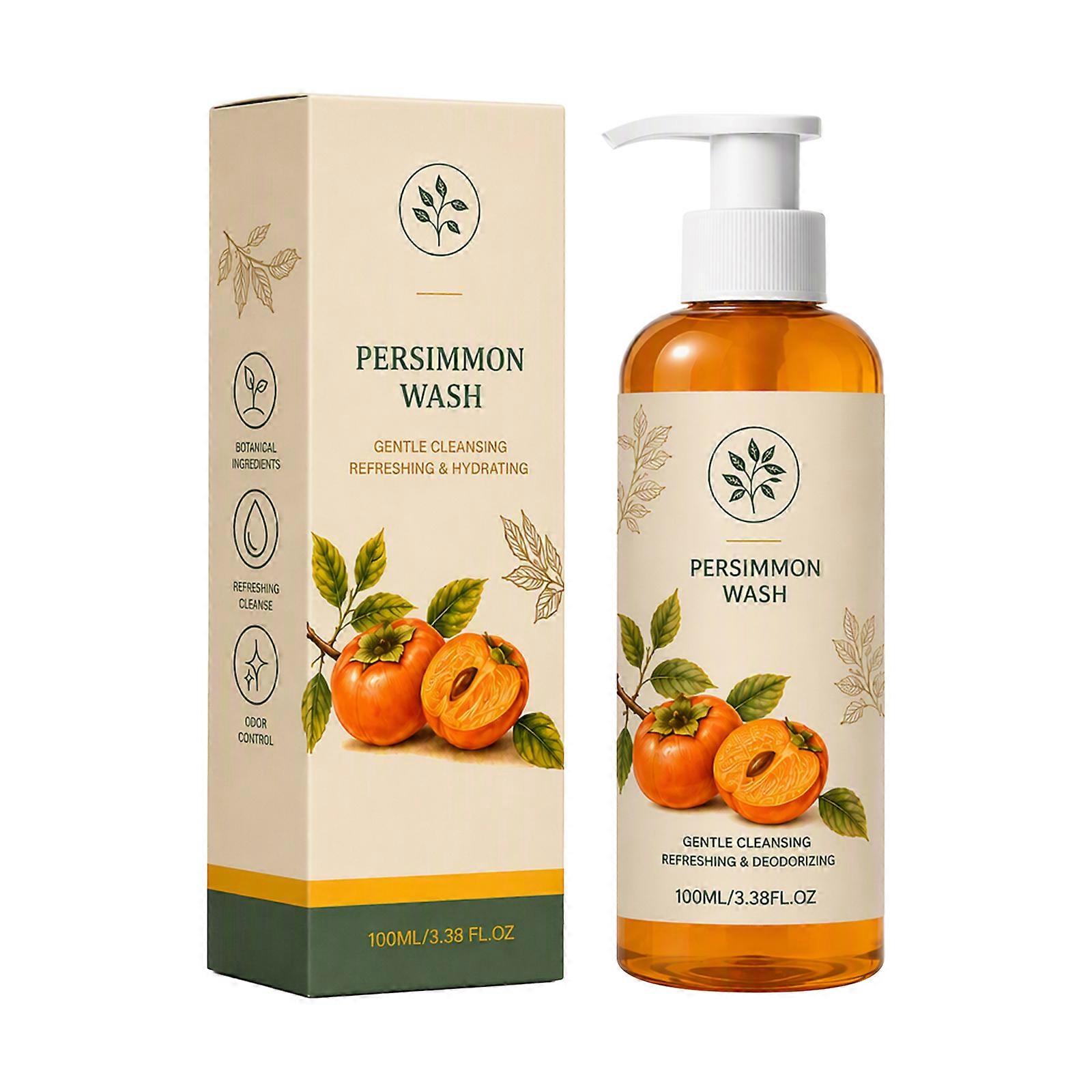 2pcs Persimmon Refreshing Body Wash