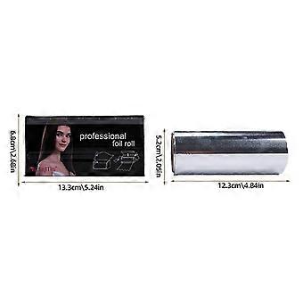 50m 15cm X Pre-Cut Hair Aluminium Foil Roll, Salon Professional Tin Paper for Hair Coloring & Perming