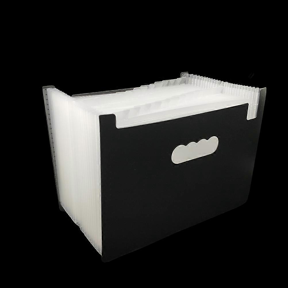 File Folder Expanding Organizer with 24 Pockets for Document Storage