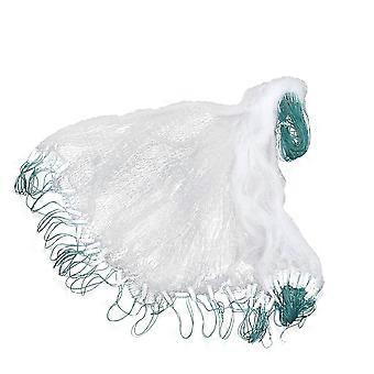 Green Fishing Gill Network with Float for Fishing 1M X 20M
