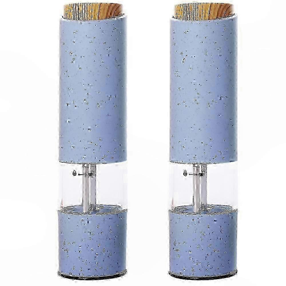 Electric Salt Pepper Grinder Set with Adjustable Coarseness Settings