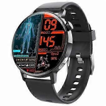 F67 Pro ECG Blood Sugar Uric Acid Monitoring Smart Watch 1.41-inch Round Sport Watch for Men Women 2ytrd_Fant