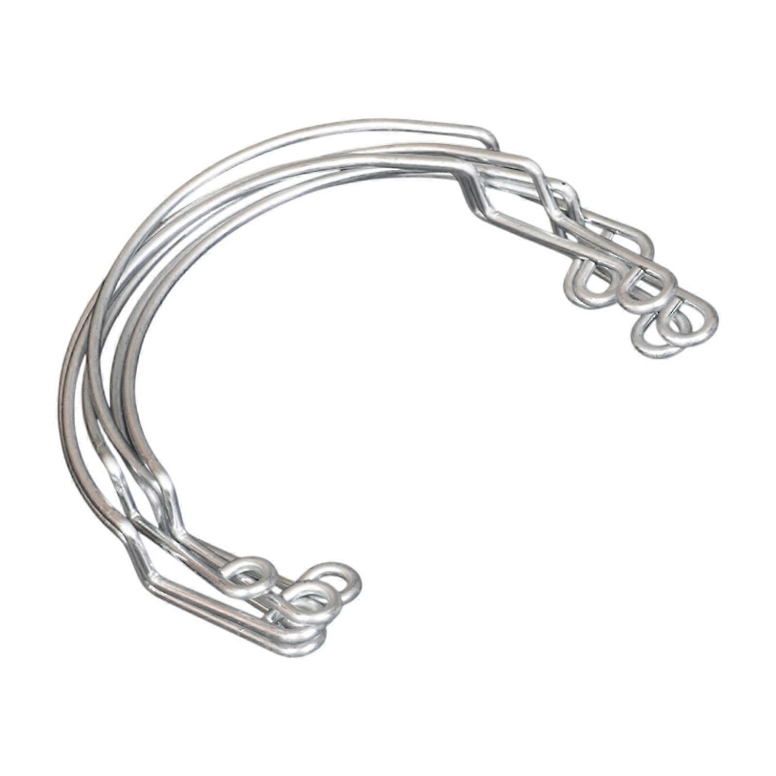 6Pcs Steel Billiard Table Net Brackets