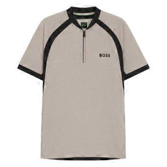 Boss Mens PL_TOC Matchball Slim Short-Sleeved Polo Shirt
