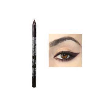 Waterproof Longwear Gel Eyeliner Pencil, Creamy Smooth Application, Multi-Use as Eyeshadow Base Lip Liner, Sharpenable, 02#Brown, 1 Count