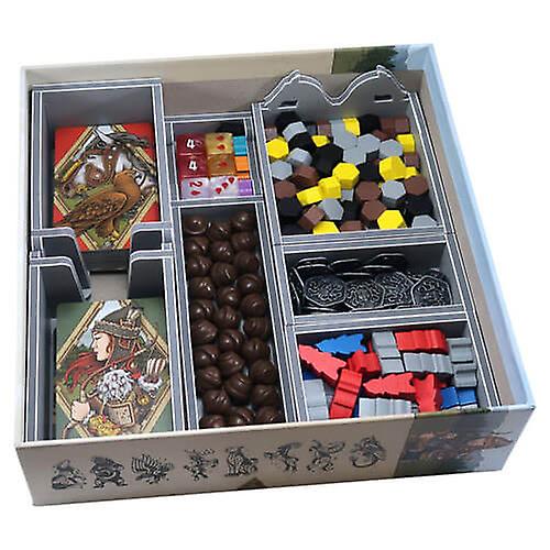 RAIDERS OF S. Folded Space Game Inserts Compatible Mysterium For Cards Sleeved