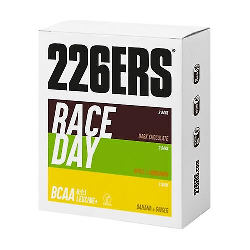 Pack Vegan energy bar Race Day BCAA 6 bars of 40g