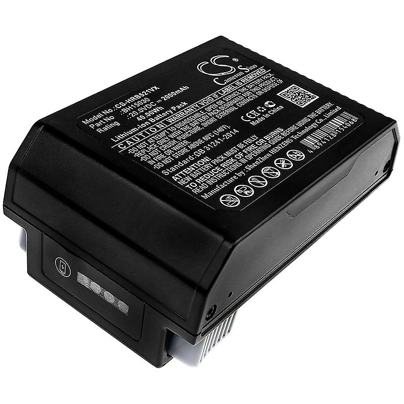 Hoover VAX BH55210 BH15030 BH53350 BH15030C BH15040 BH25040 电池 2000mAh