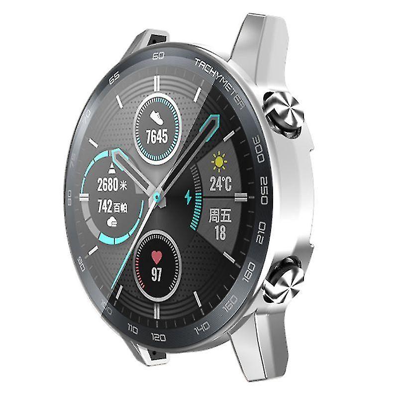 Silver Electroplating Watch Cover Shell Screen Protector Case For Smartwatch
