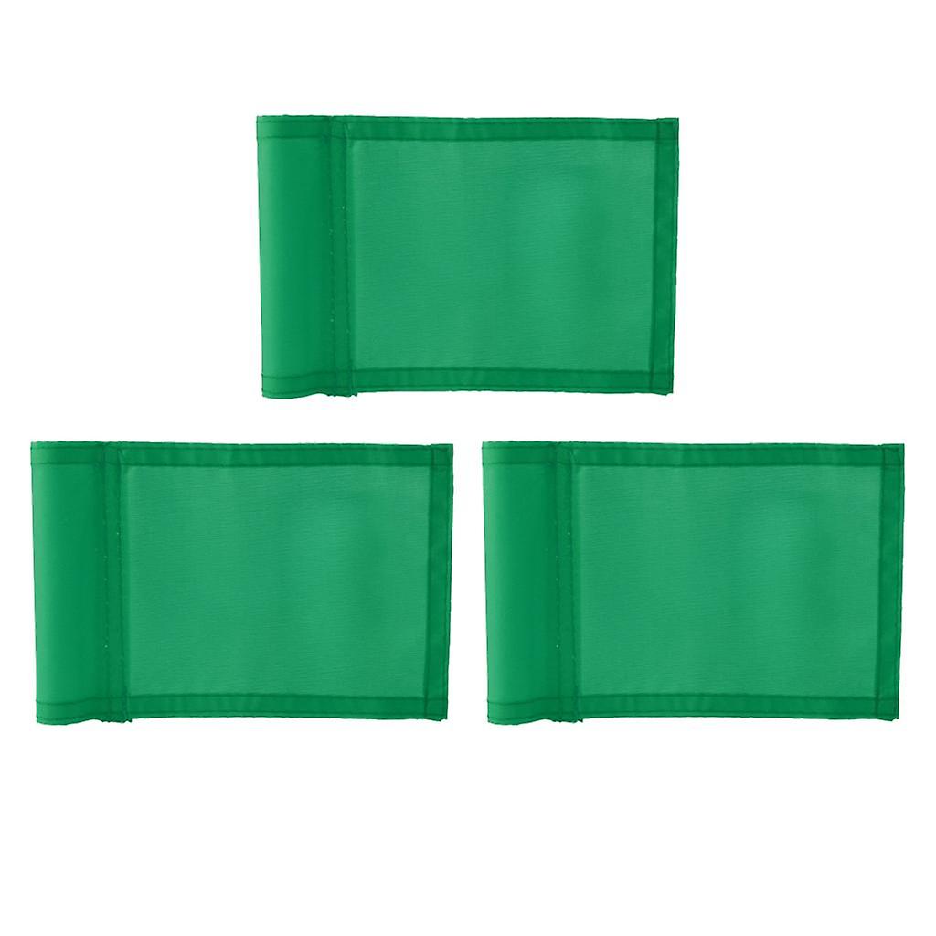 3 PuttingGreen Golf Solid Flag Golf Backyard Practicing Target Aids Green