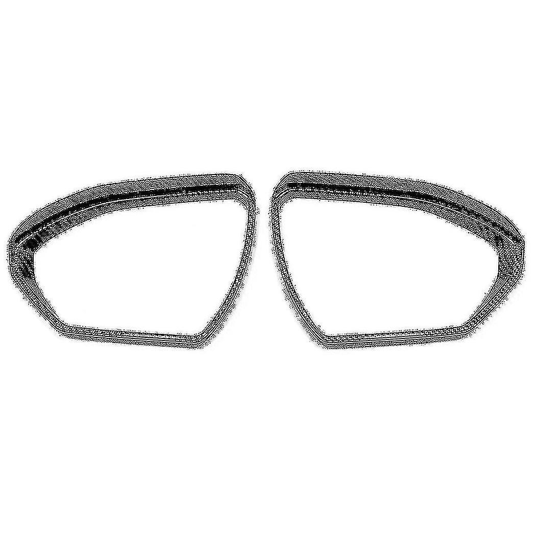 For Nx4 2021 2022 Car Side Rearview Mirror Rain Eyebrow Cover Trim Shade Guard Accessories, Carbon