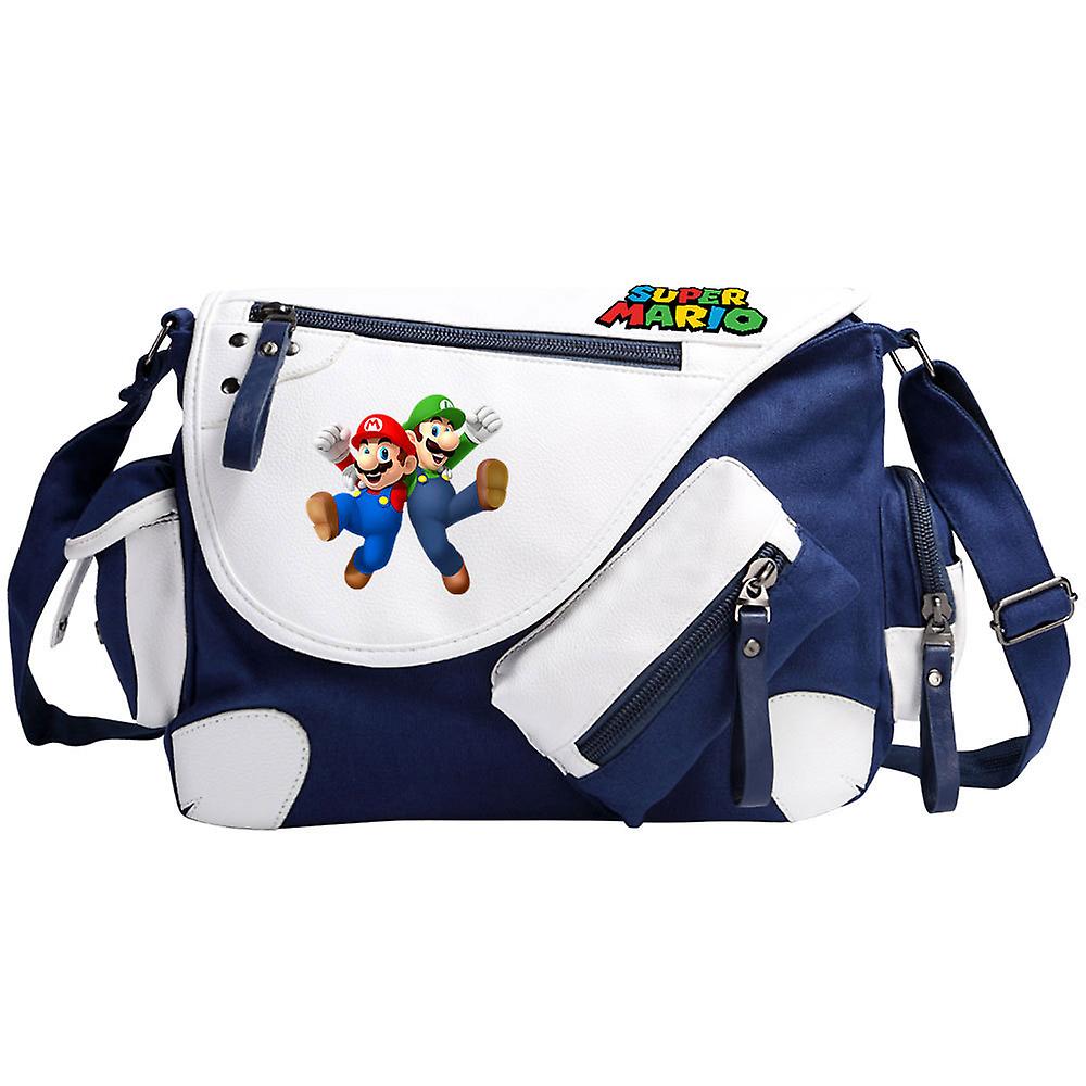 スタイリッシュなマリオハンドバッグ、ショルダーバッグ、女性用メッセンジャーバッグ - トレンディなファッション柄の女性財布