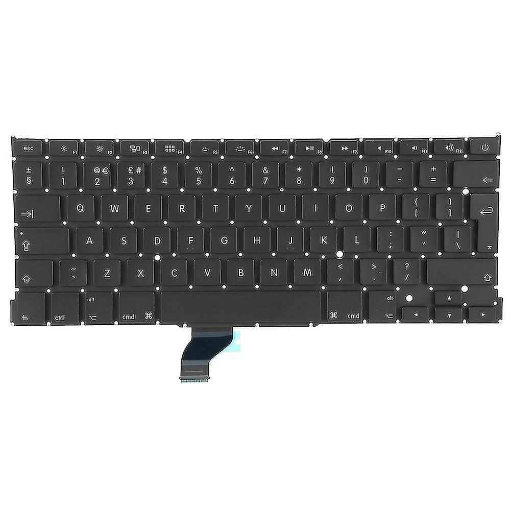 Black Laptop Replacement Keyboard Uk Layout Fit For Macbook Pro A1502 13in