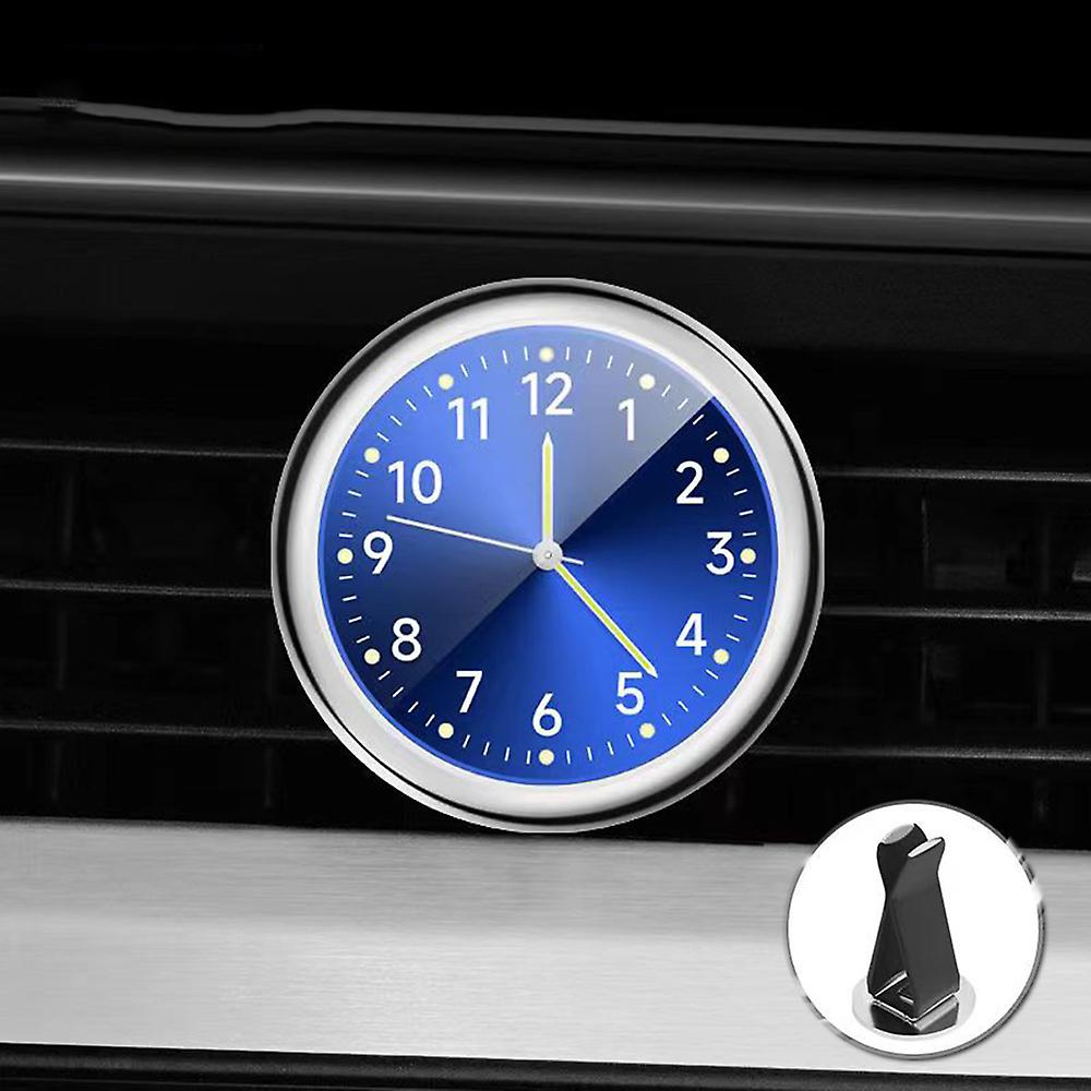 Car Dashboard Clock With Mini Watch Quartz Electronic Timepiece For Motorcycle And Bicycle, Waterproof In-car Accessory