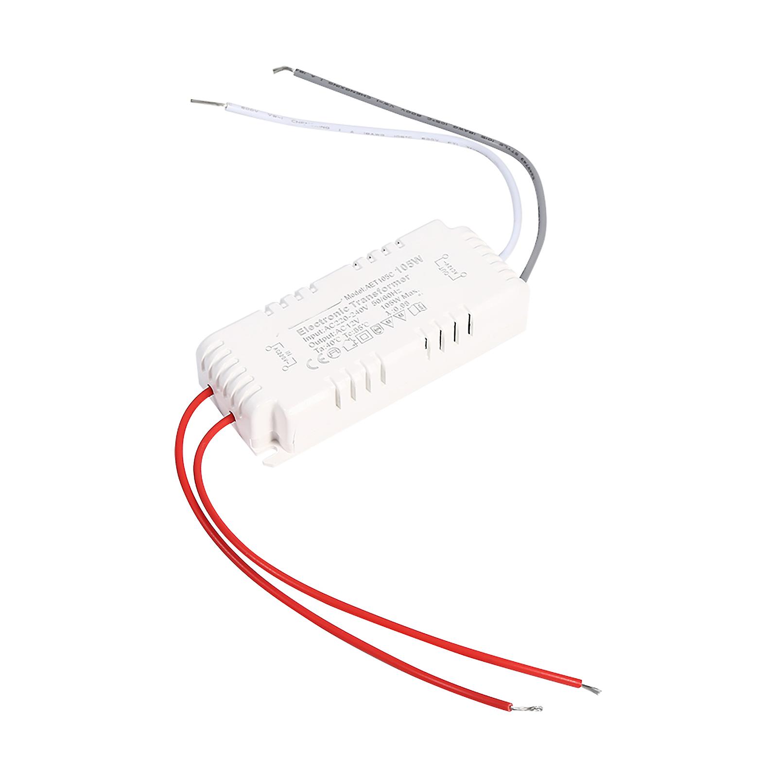 220V to 12V Halogen Light Lamp Bulb Driver Power Supply Electronic Transformer Voltage Converter 50W Compact Design