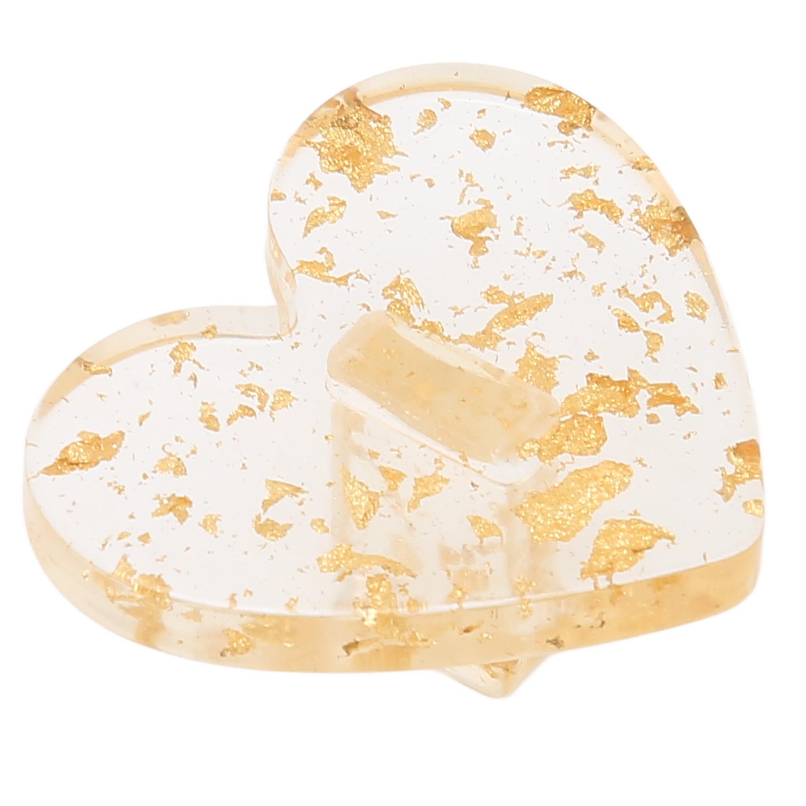 Heart Shape Nail Tip Practice Holder ABS Nail Display Stand