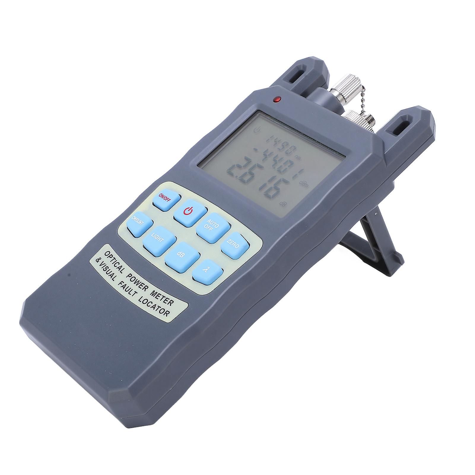 Optical Fiber Power Meter Portable Cable Tester SC FC ST Interface Visual Fault Locator 10MW 