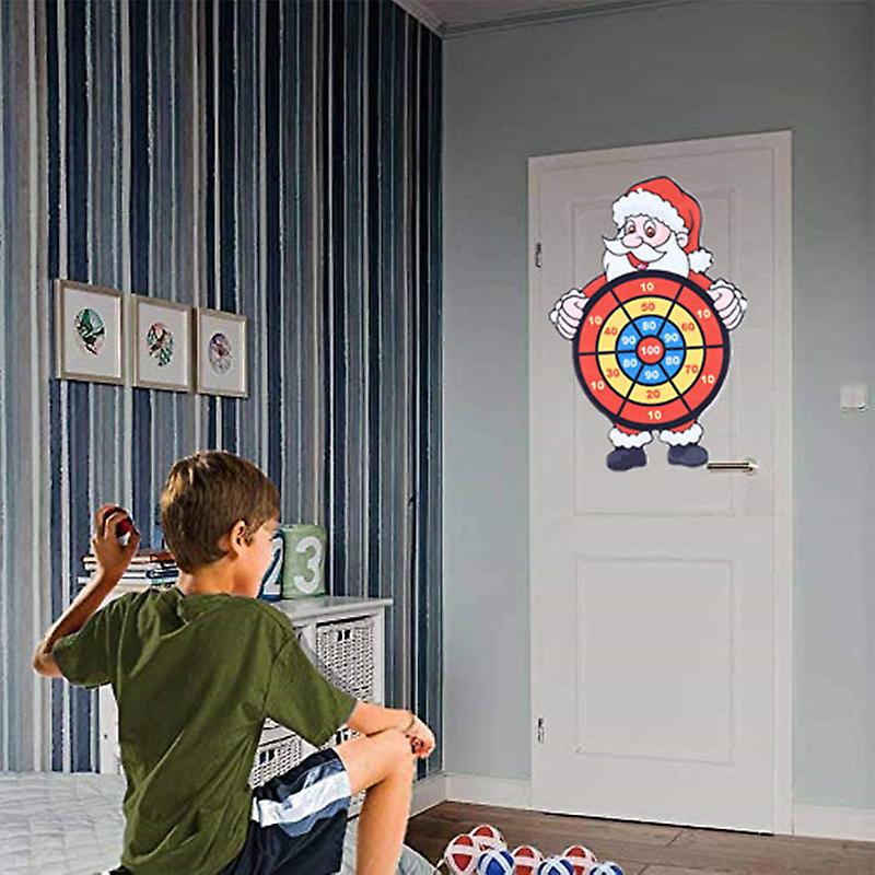 Bolde Dart Board Jul Julemanden Stil Børn Dart Board Kit
