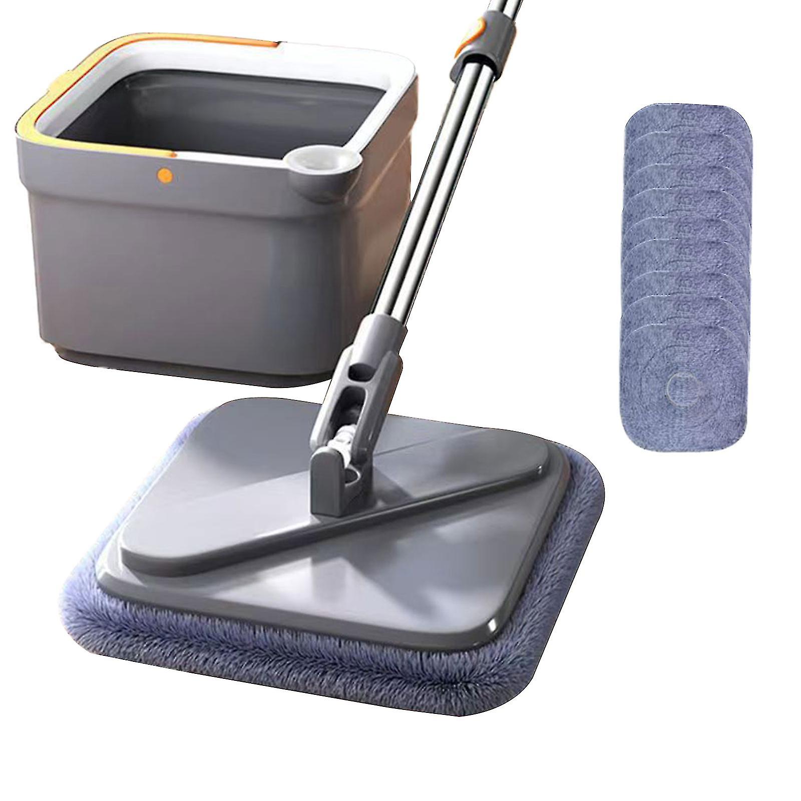 Water Separation Microfiber Free Hand Wash Mop Automatic Floor Mop Self-cleaning-hao