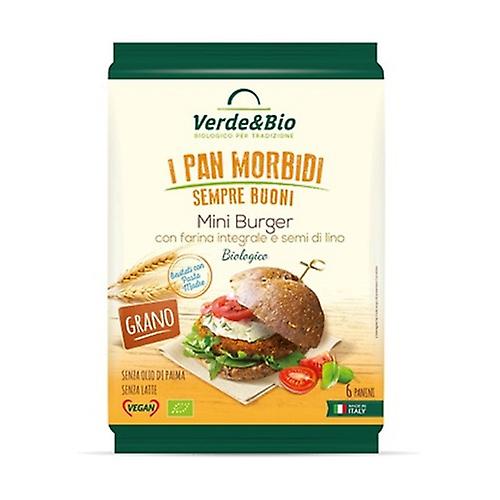 Organic Whole Wheat Miniburger With Linseed 240 g
