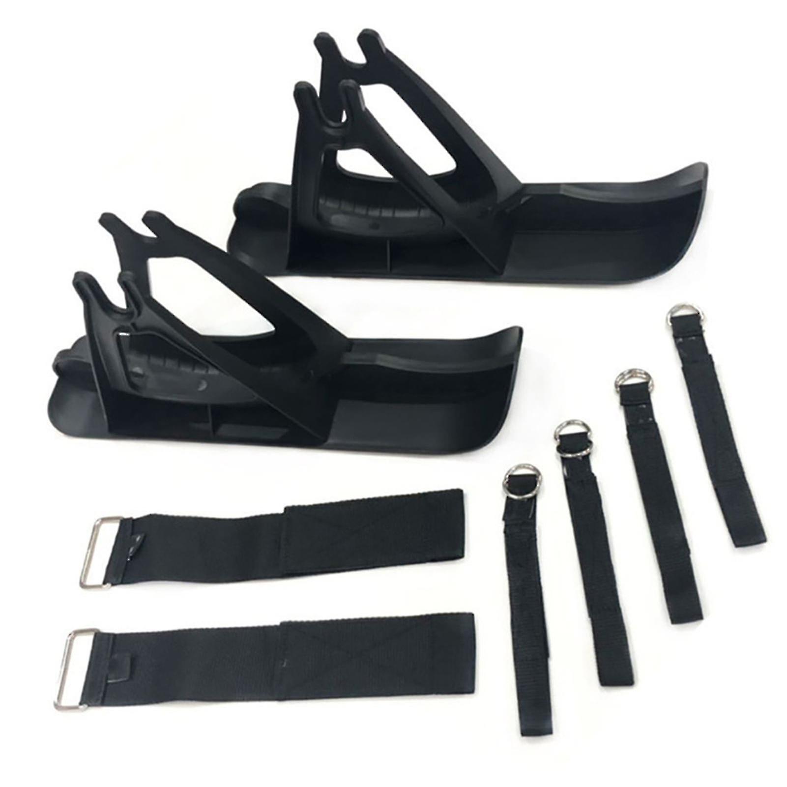 子供のための雪そりボードセットバランス自転車ポータブル冬の屋外スキーアクセサリー簡単