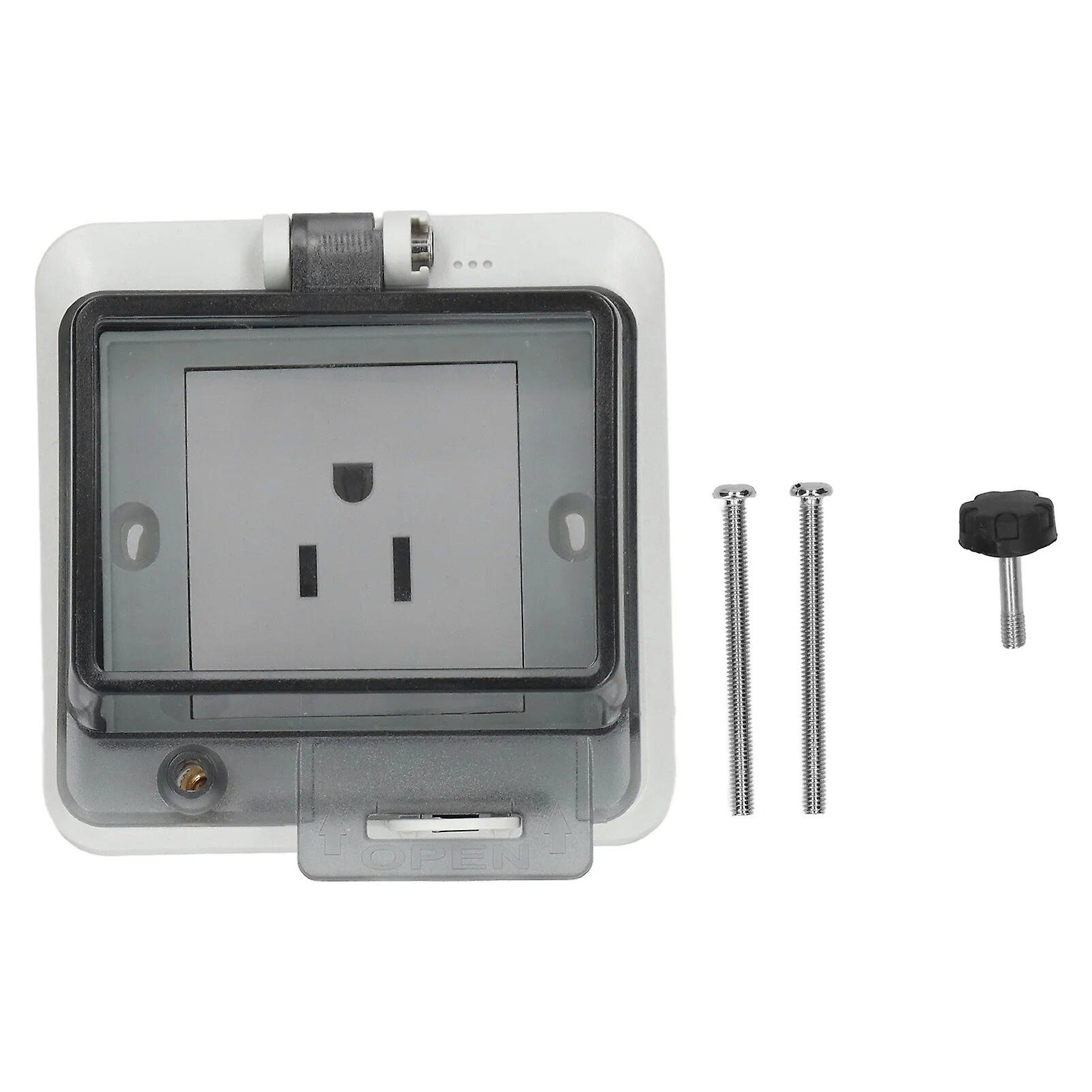 Electrical socket us standard IP66 socket with accessories for outdoor office~7552