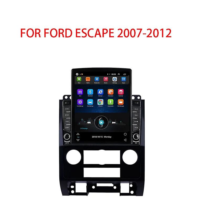 9.7" Android For Ford Escape 2007-2012 Tesla Type Car Radio Multimedia Video Player Navigation