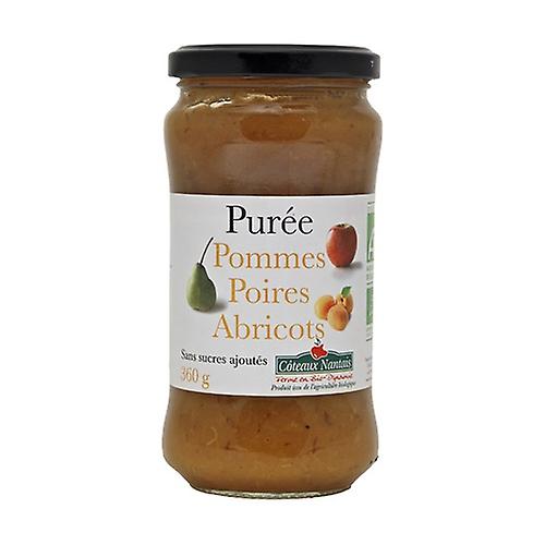 Apple Apricot Pear puree without sugar 360 g