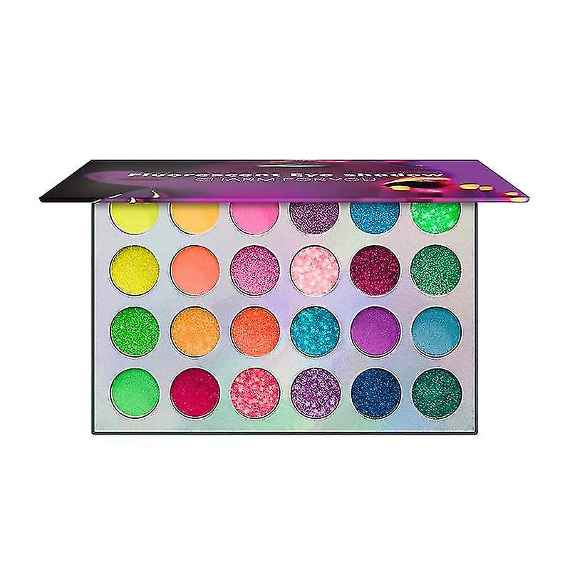 Eye Shadow 24 Color Luminous Eyeshadow Glitter For Face Eye Shadow Glow In The Dark Make Up|eye Shadow