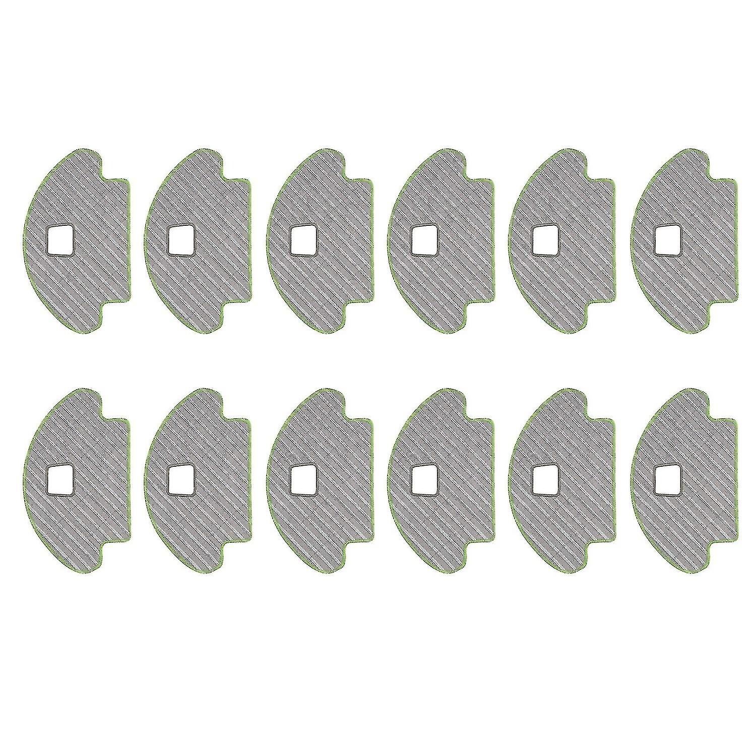12 Pcs Mop Cloth Compatible With Ecovacs Deebot Ozmo 610 930 Robot Cleaner