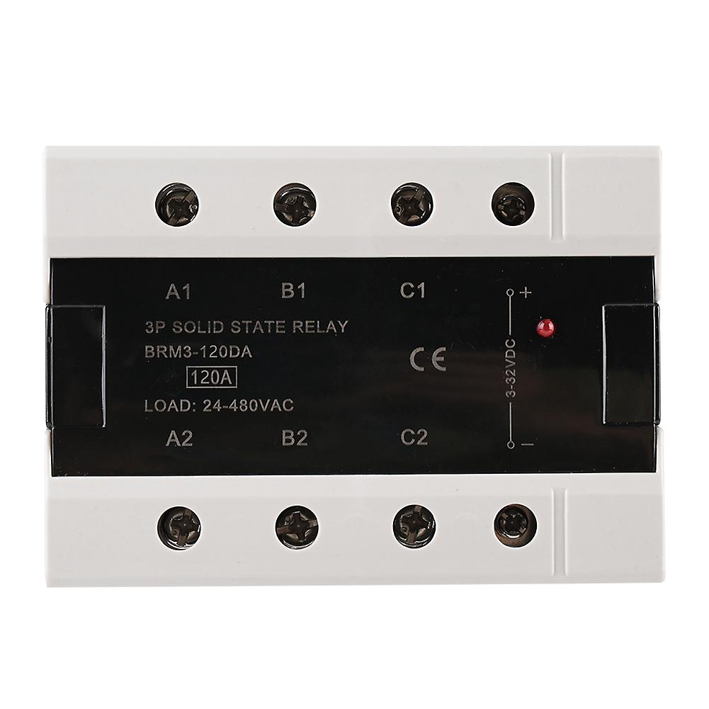 Load 24-480VAC Three Phase Solid State Relay (BRM3-120DA)