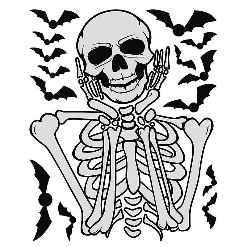 1pcs Halloween Creative Decals For Halloween Decorations