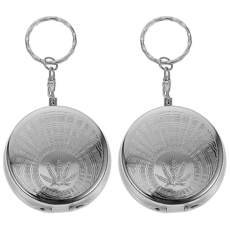 2pcs Ashtray Keychain