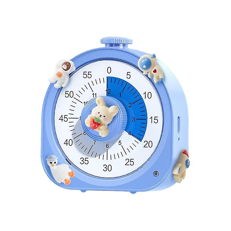 Kitchen Timer 12H/60 Minutes Visual Timer Mechanical Time Management Tool Kids