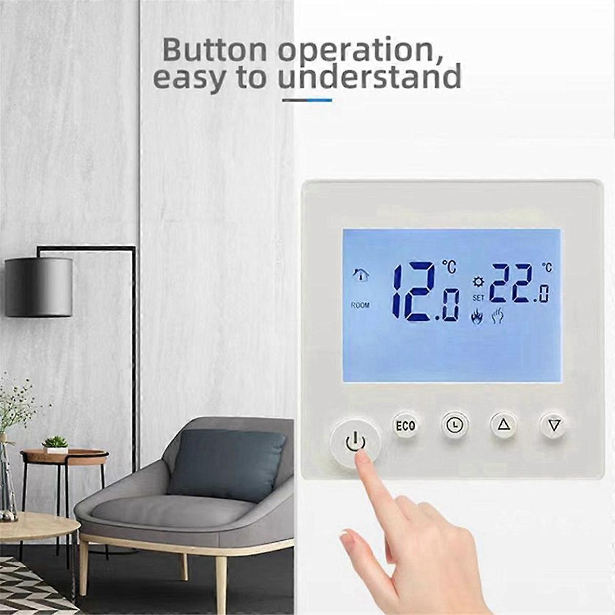 Neomitis Mechanical Room Thermostat Honeywell ST9100S 24 Hour