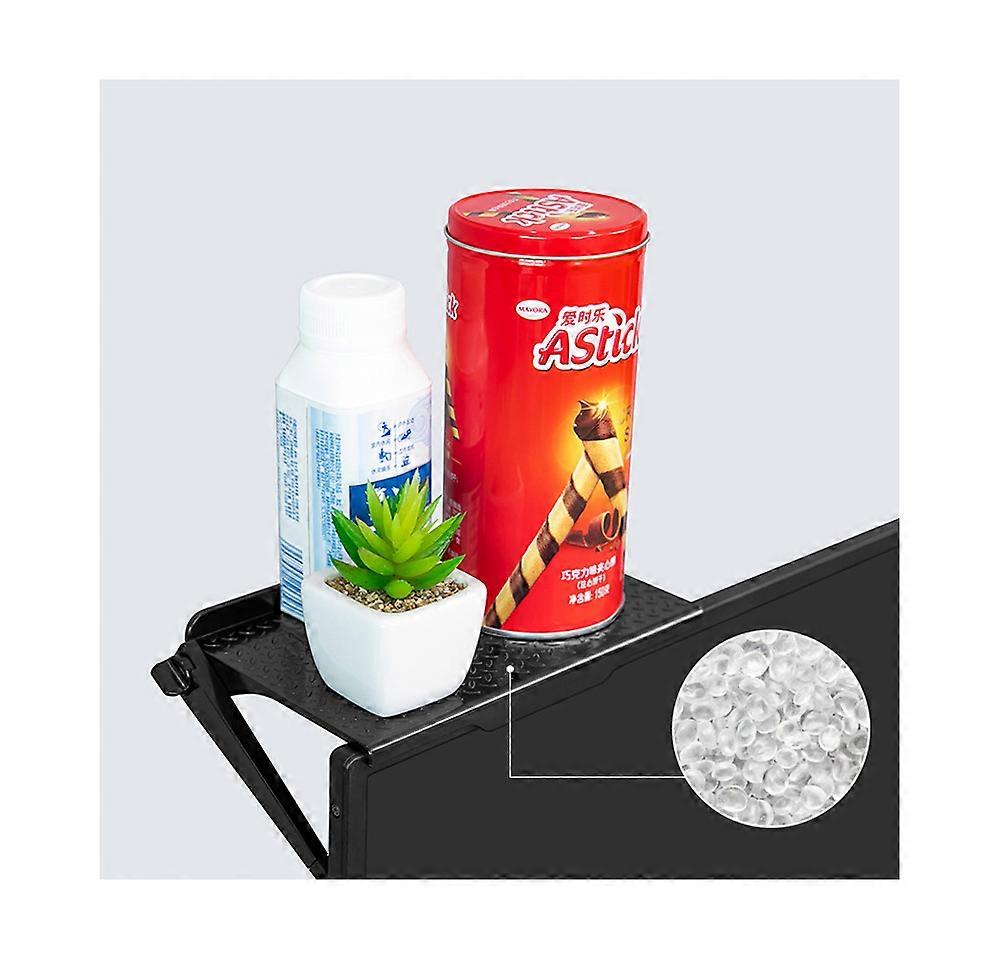 Adjustable Display Shelf Storage Rack TV Shelf Storage Rack Desk Large Black