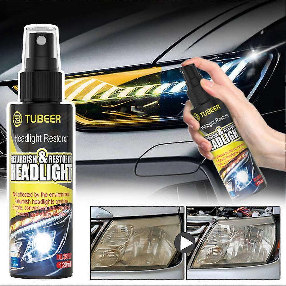 Car Headlight Scratch Restoring Fluids Multifunctional Headlight Polish Liquid for All Headlights