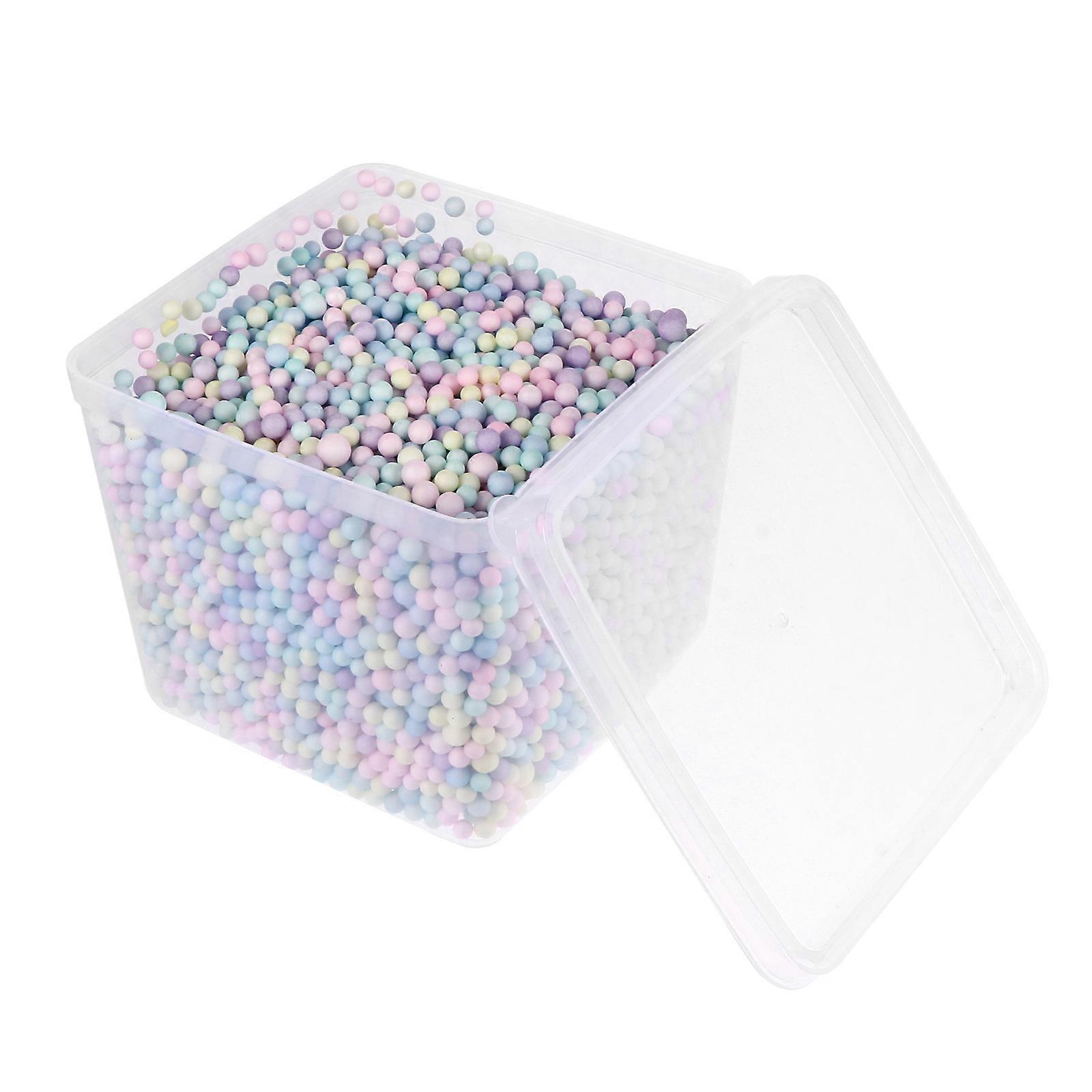 1 Box of Colorful Modeling Beads Gift Box Filling Beads Gift Box Stuffing