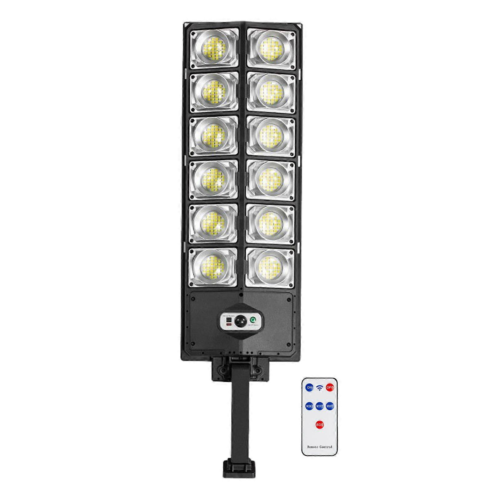 Powerful Outdoor Solar Light Waterproof Street Lamp Super Bright High Lumens Energy-efficient Remote Control LED Solar Garden Lamp