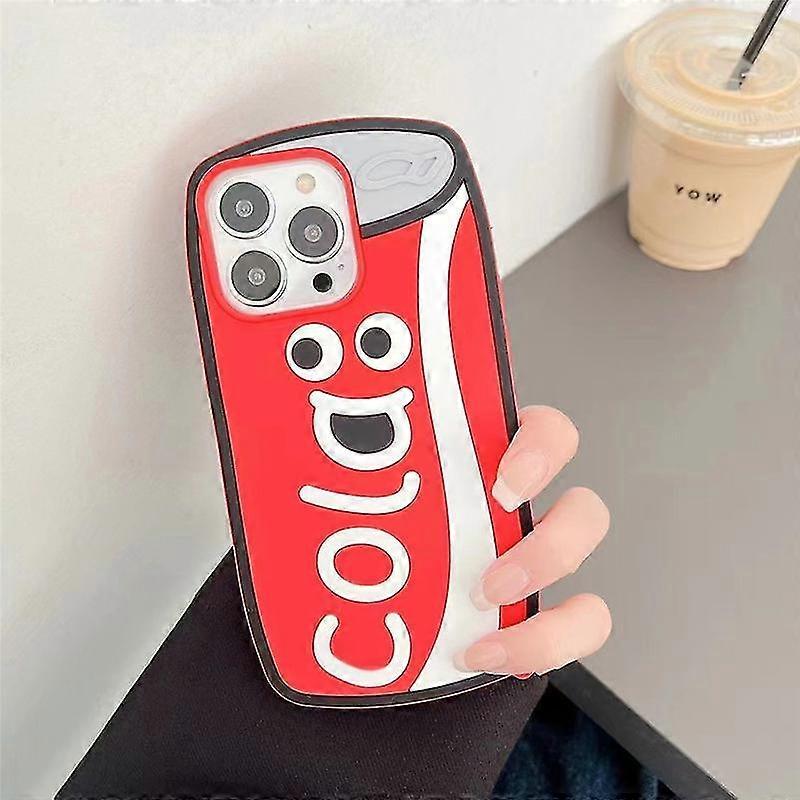 Creative Coke Phone Case For Iphone 11/12/13pro Max Case Durable And Drop-proof