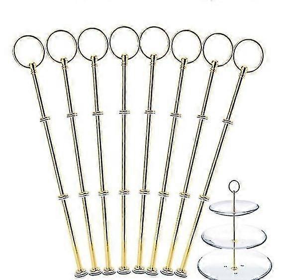 Three-tier Metal Cake Pan Stand Multi-tier Tea Snack Stand