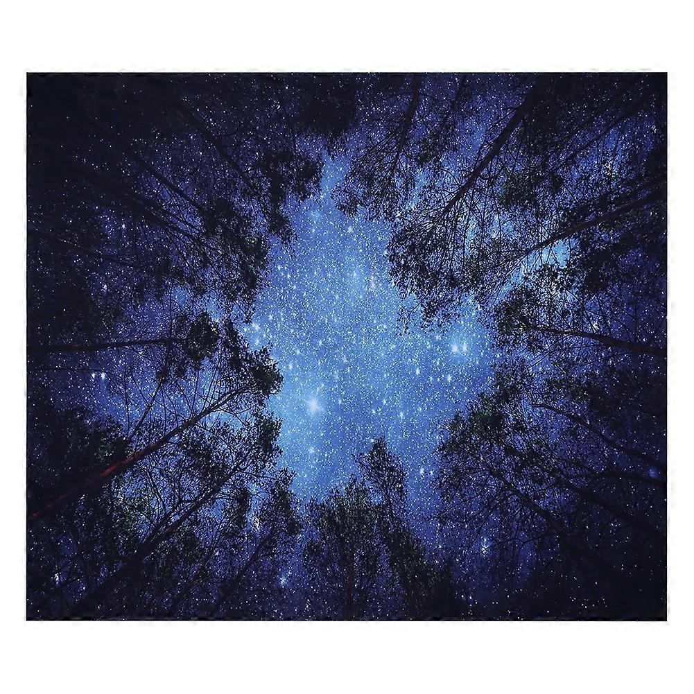 3D Tapestry Print Mysterious Starry Sky Pattern Wall Hanging Decor Beach Towel #1 153 x 130cm