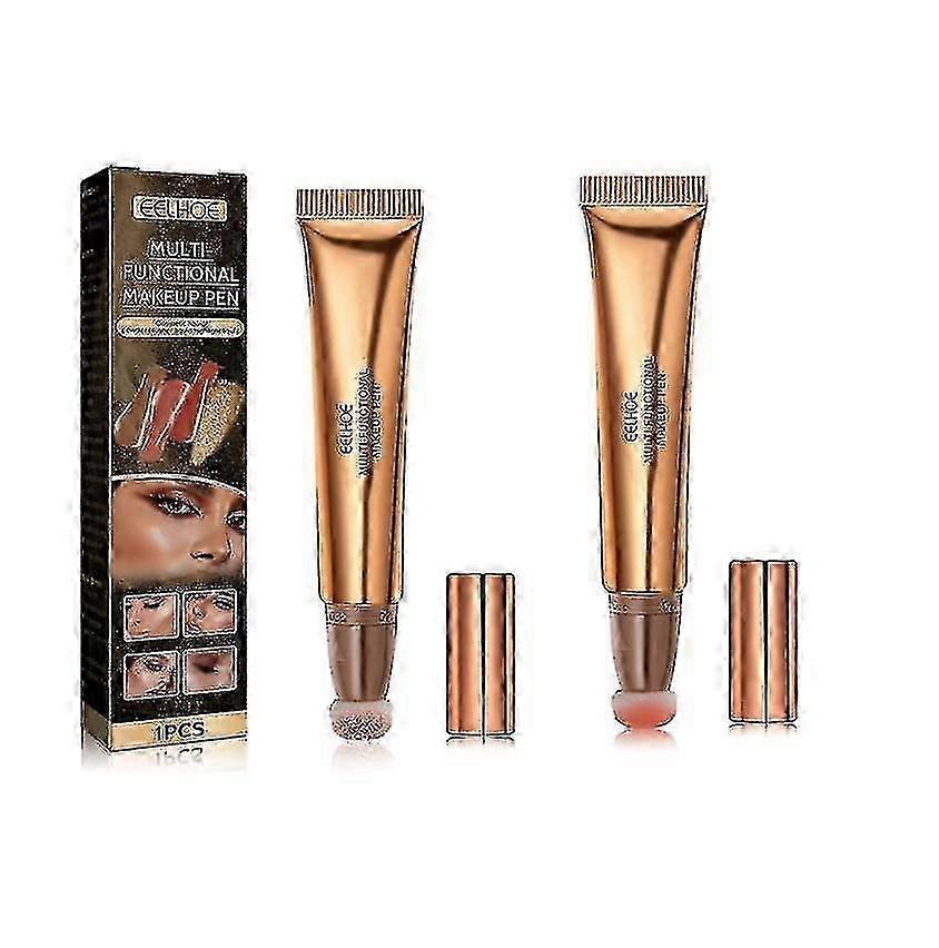 Eelhoe עט איפור רב תכליתי קונטור פנים מקל יופי תיקון אור גבוה סומק רב תכליתי עט איפור -8017963162265