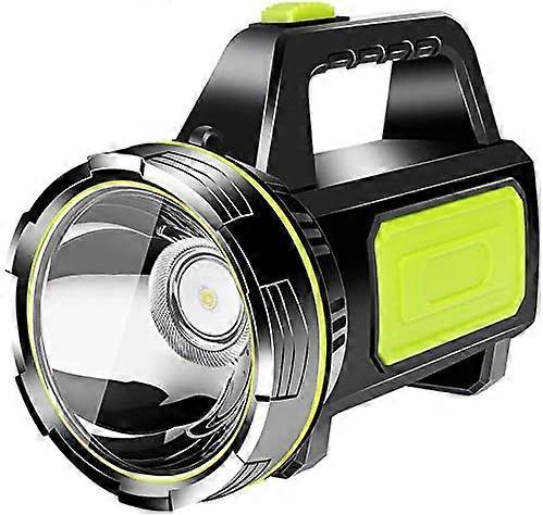 Rechargeable LED Torch Work Light, 4000mAh Battery Waterproof Hand Torch Kids Lantern Flashlight Can