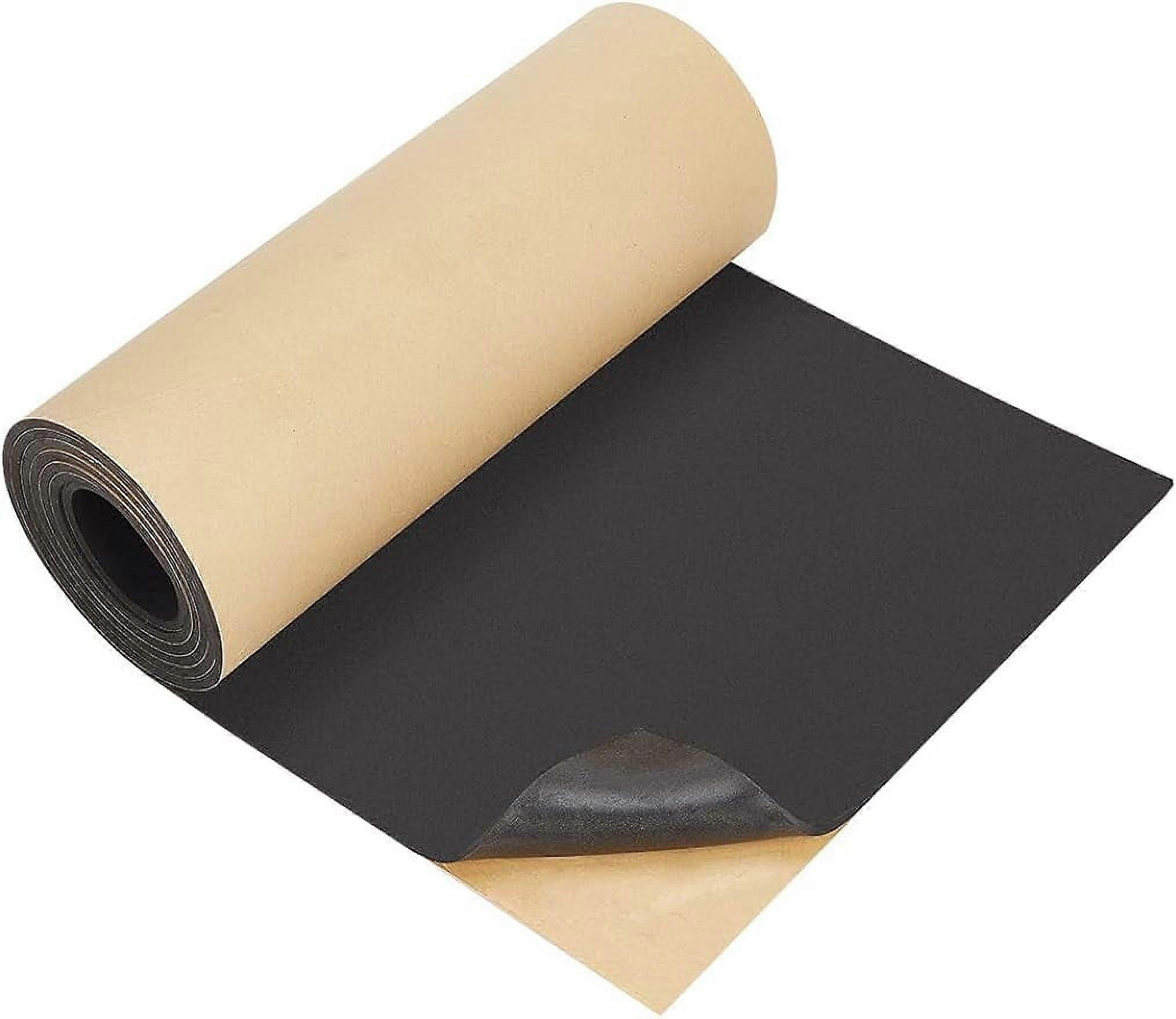 78,7x11,8 tommer selvklæbende EVA skumrulle 4 mm sort klæbende EVA skumplader Cosplay Foam Crafts