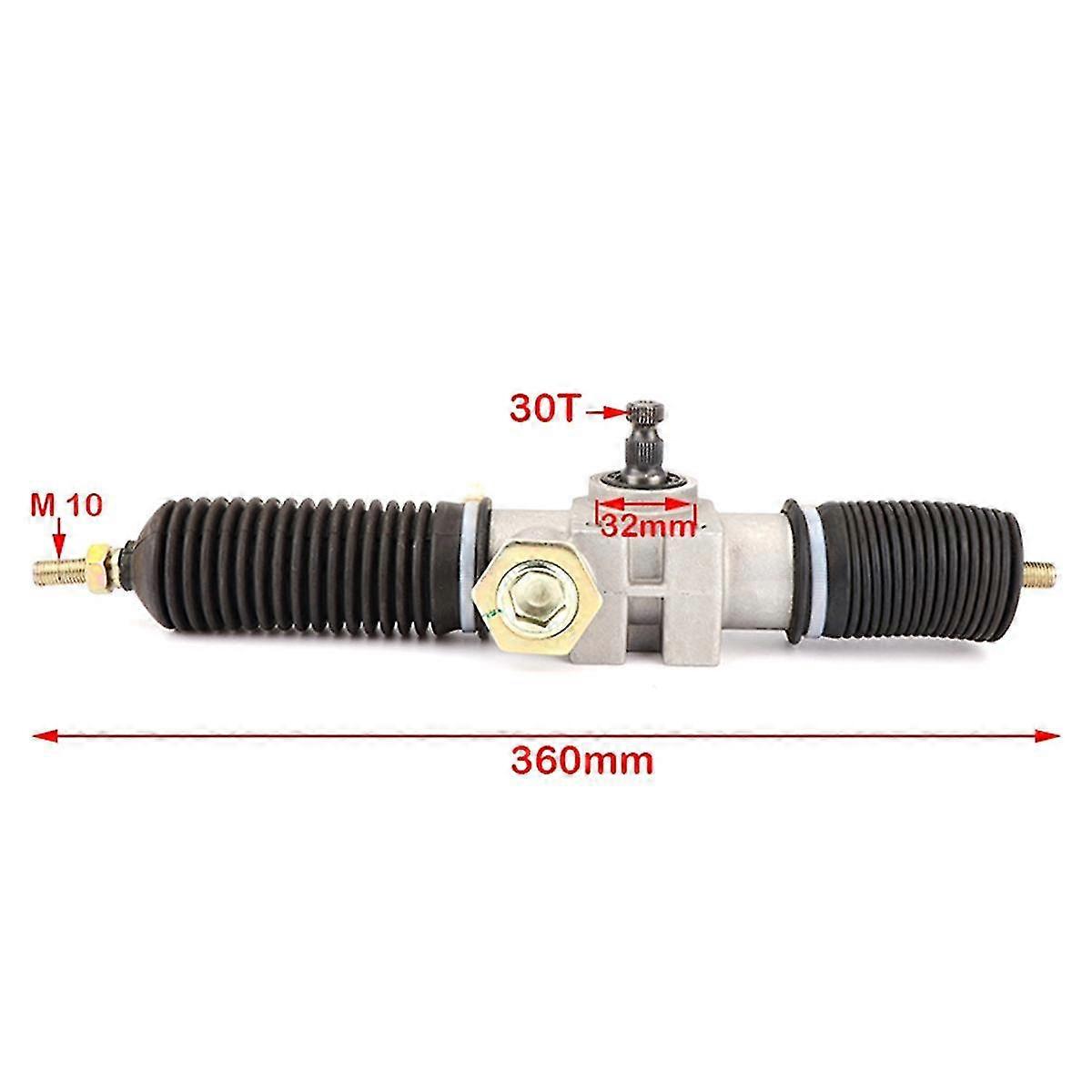 360mm 30T Power Steering Gear Shaft Rack Pinion Assembly 1.75 for DIY ...