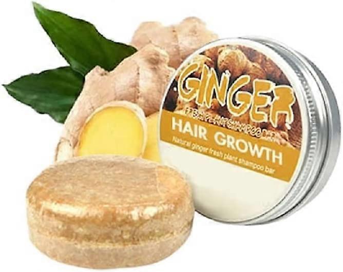 Ginger hair regrowth shampoo bar
