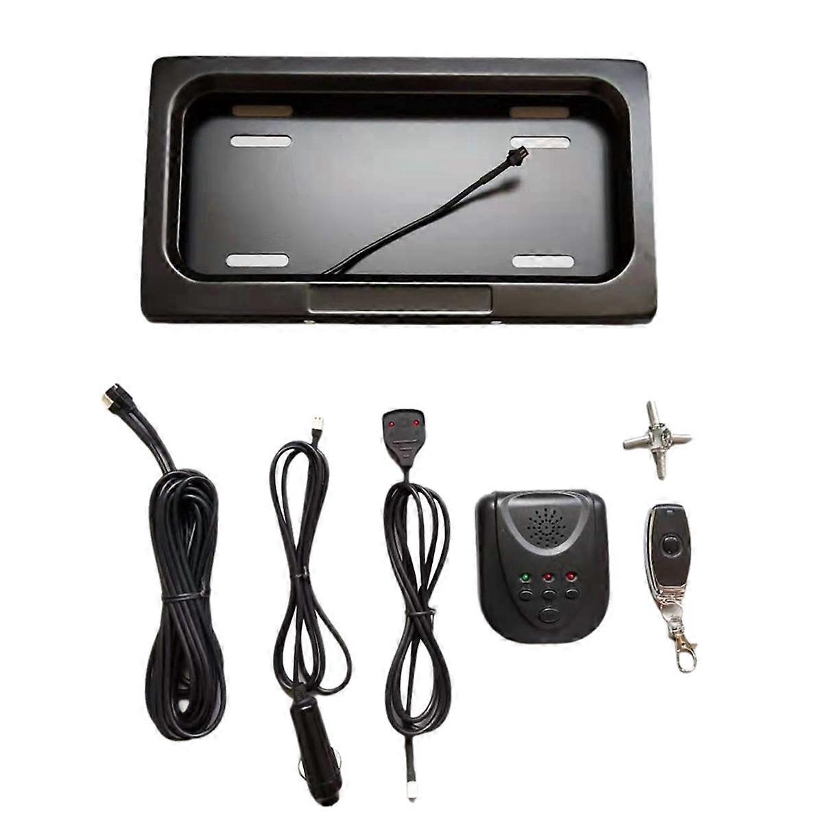 حامل لوحة ترخيص السيارة الكهربائية ، للرخصة العامة الأمريكية ، إطار لوحة الترخيص القياسي الأمريكي ، 1 قطعة