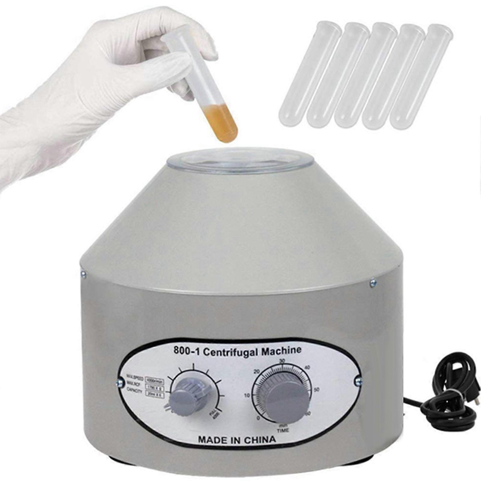 1pc Desktop Electric Lab Centrifuge Laboratory Medical Practice 4000rpm 6x20ml